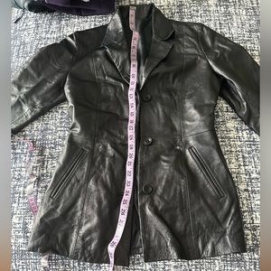 Black Italian Leather Jacket